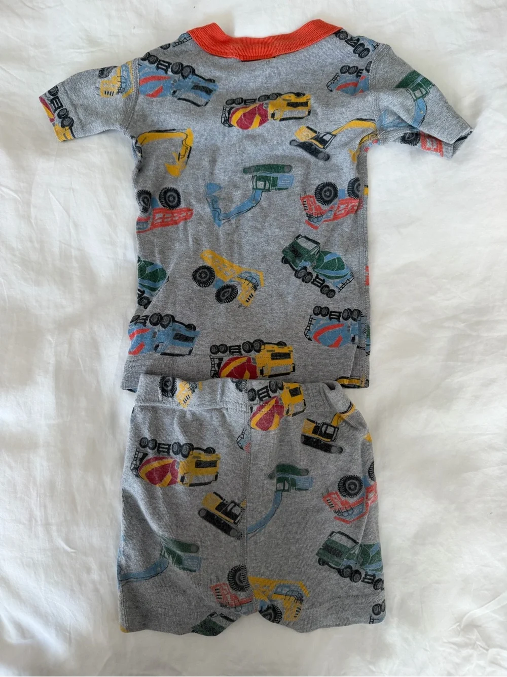 Hanna Andersson Construction Vehicle Pajama Set - 90/3T